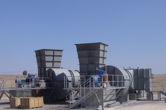 Penumbra mine ventilation shaft (Pic By Continental Coal)